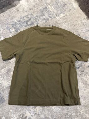 Men's Crewneck Short-Sleeve Shirt - Olive